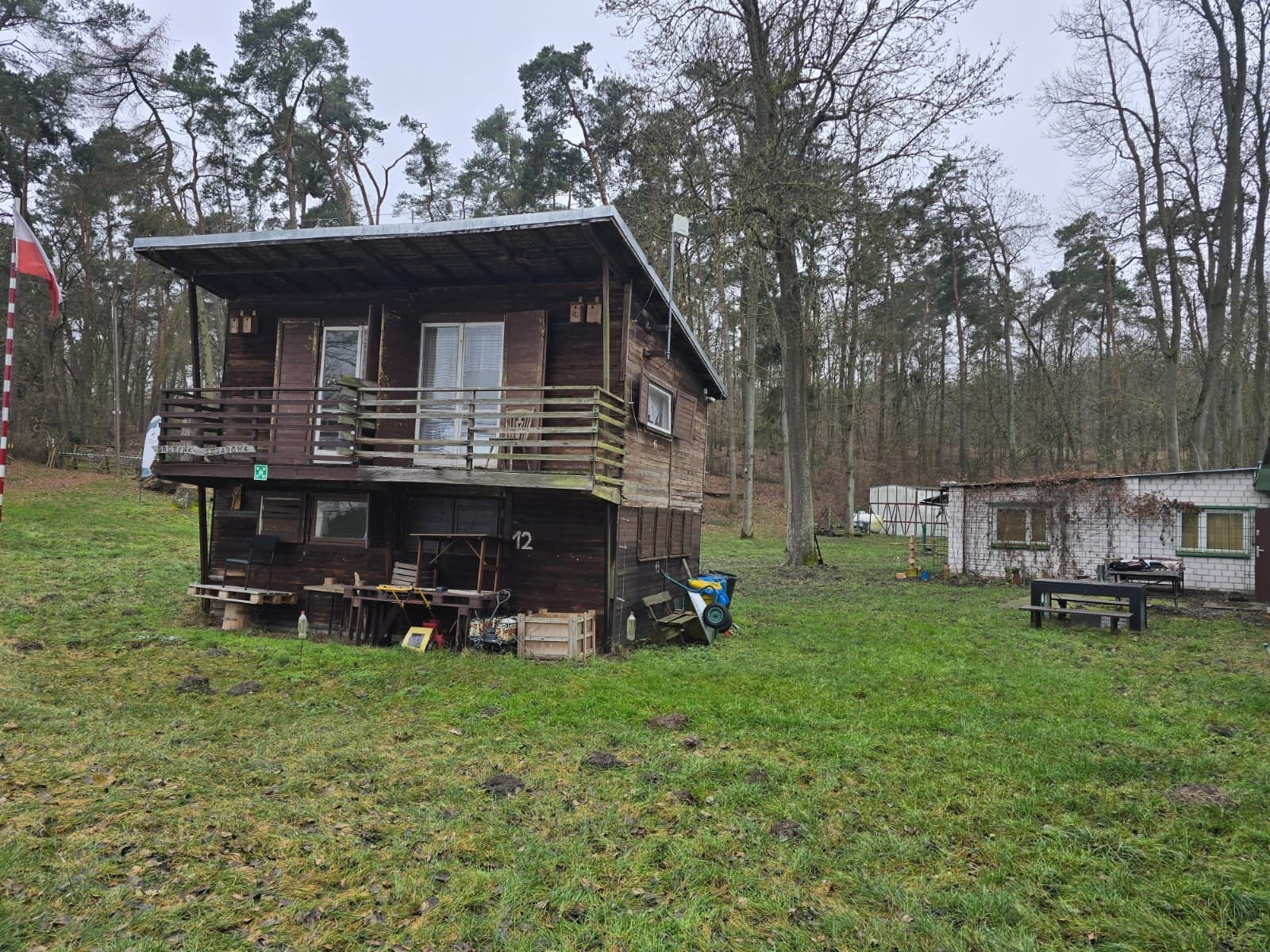 Baza harcerska Harcerski Ośrodek Wypoczynkowy w Foluszu nad Pojezierzem Pałuckim w Piastowo