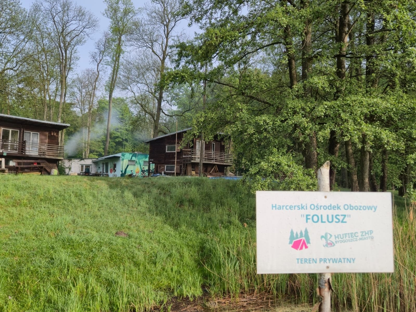 Harcerski Ośrodek Wypoczynkowy w Foluszu nad Pojezierzem Pałuckim